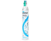 DAFI PushAir Saturator z nabojem Co2 + 2 butelki 0,7l czarny - 1484387 - zdjęcie 3